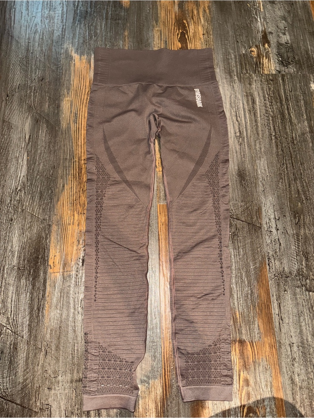 Women’s Gymshark Seamless High-Waist Leggings in Chocolate Brown